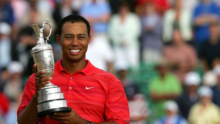 Tiger Woods mastered the dry and firm conditions at Hoylake in 2006