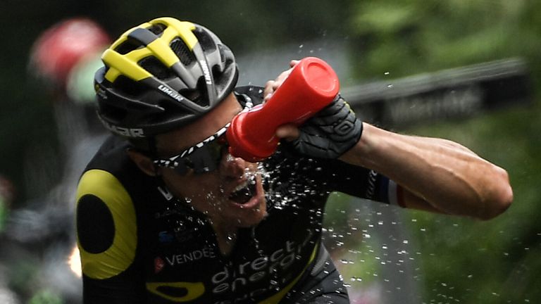 Sylvain Chavanel launch the day's breakaway to animate the race