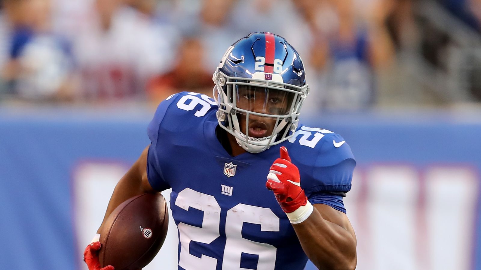 Saquon Barkley held out of New York Giants practice | NFL News | Sky Sports