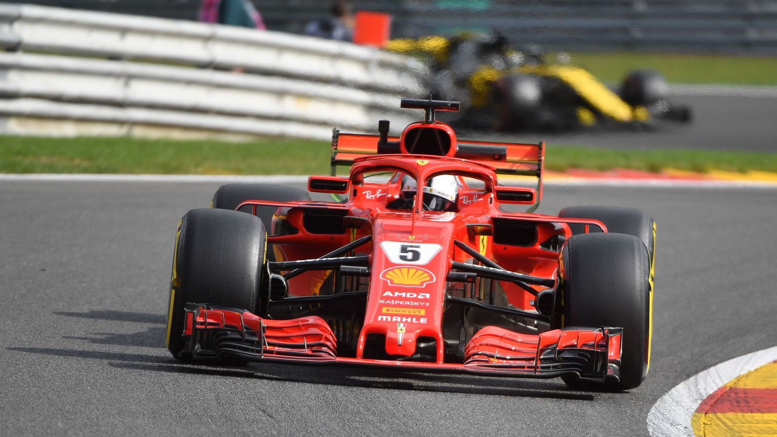 Belgian GP Practice One: Sebastian Vettel fastest for Ferrari at Spa ...