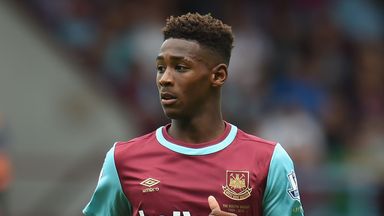 Reece Oxford has played eight times for West Ham in the Premier League