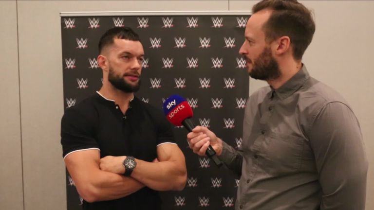 Finn Balor talks to Sky Sports about the background to his 'For Everyone' slogan in WWE