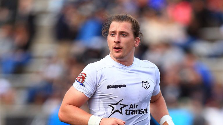 Andrew Dixon of the Toronto Wolfpack scored two tries in the defeat