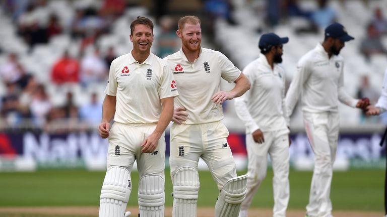England's Jos Buttler and Ben Stokes are in contention to bat at No. 3 for England