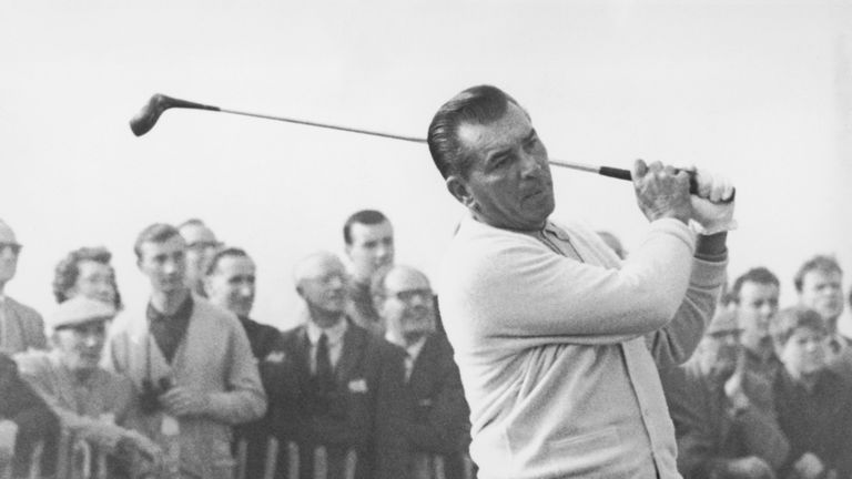 Boros was famed for his relaxed but powerful swing