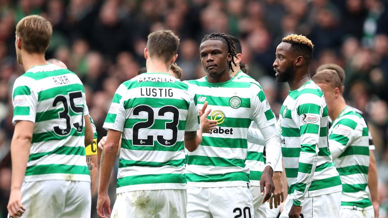 Dedryck Boyata scored the only goal of the game as Celtic beat Hamilton
