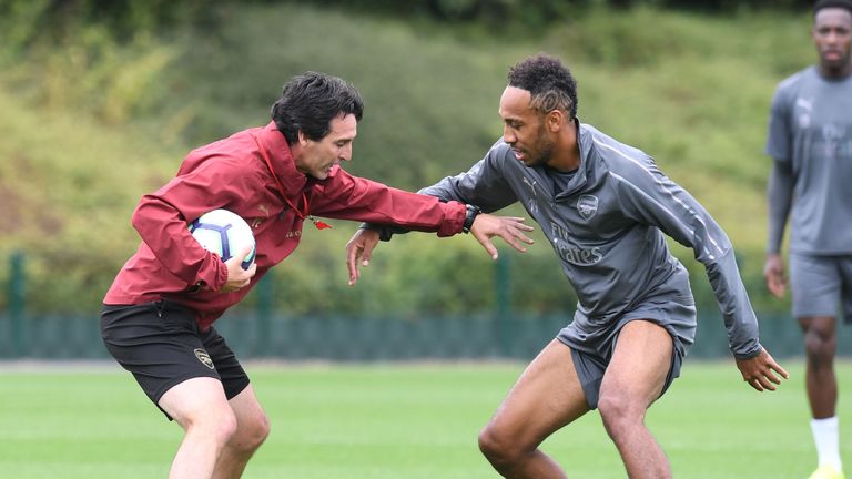 Arsenal's manager would not put a timescale on 'the Unai Emery way'
