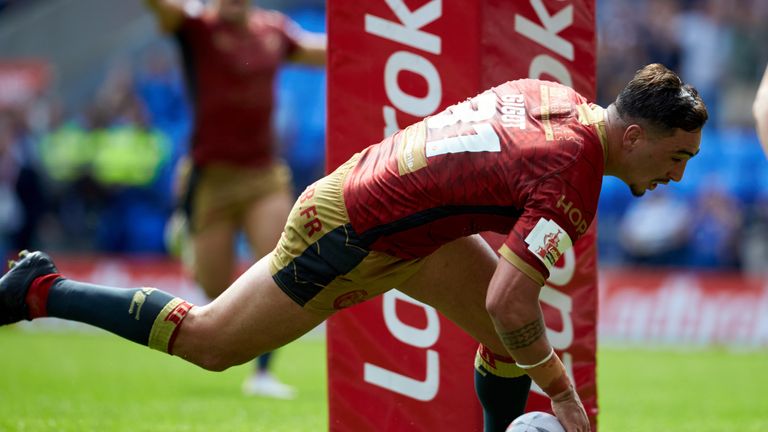 Tony Gigot registered a drop goal and try in the sensational victory 