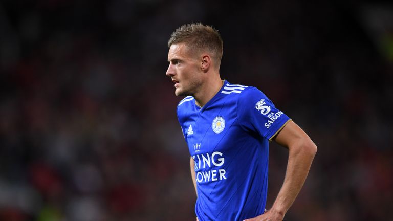 Jamie Vardy has missed Leicester's last two matches due to a groin problem