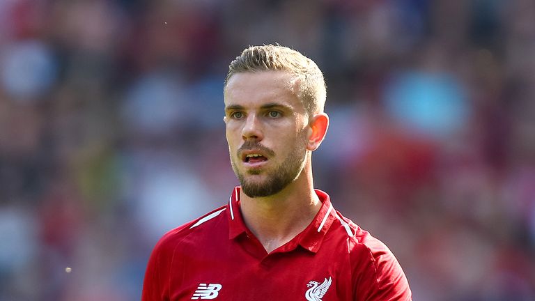 Jordan Henderson has been Liverpool captain since June 2015