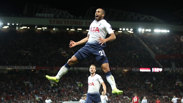 Lucas put in a fine display at Old Trafford