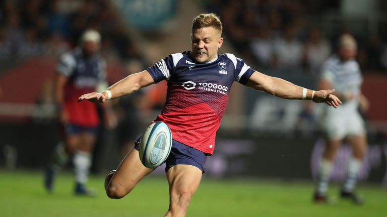 Ian Madigan kicked four penalties in the victory too 