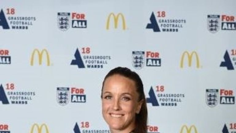 Stoney at the 2018 FA & McDonald’s Grassroots Football Awards