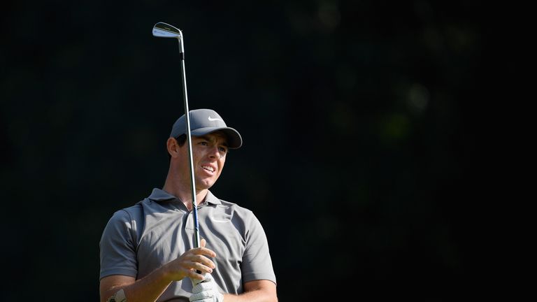 McIlroy has slipped 10 strokes off the lead