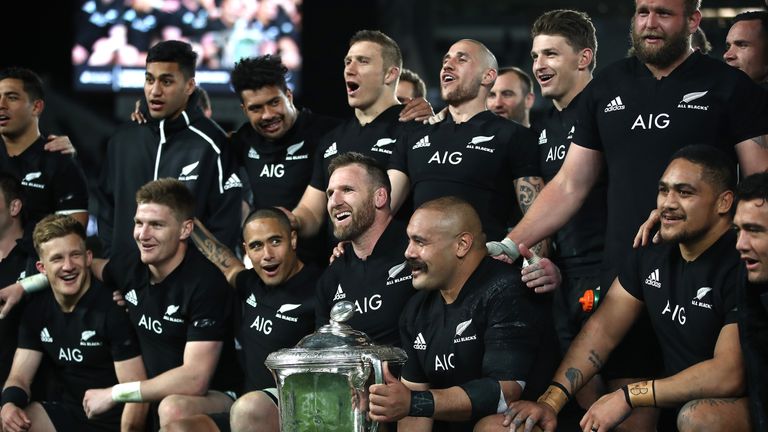 New Zealand retained the Bledisloe Cup a game early with their victory 