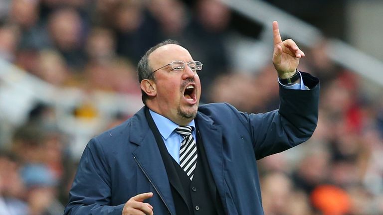 Rafa Benitez is looking for his first victory of the campaign