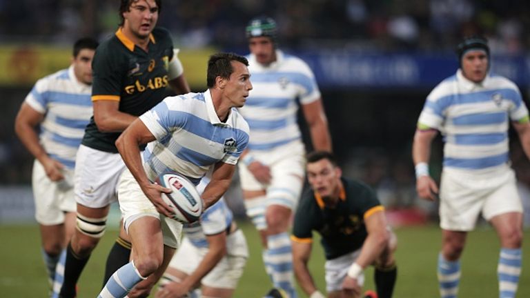Juan Imhoff scored three tries in Argentina's momentous win in 2015