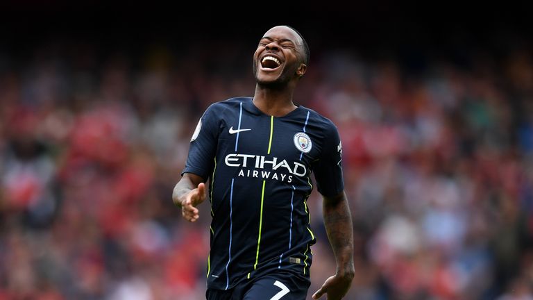 Raheem Sterling has a higher conversion rate of big chances than Salah