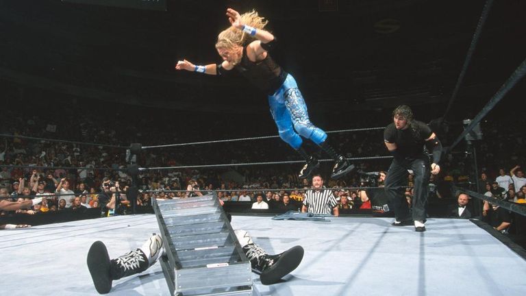 SummerSlam played host to the first TLC match in WWE 18 years ago