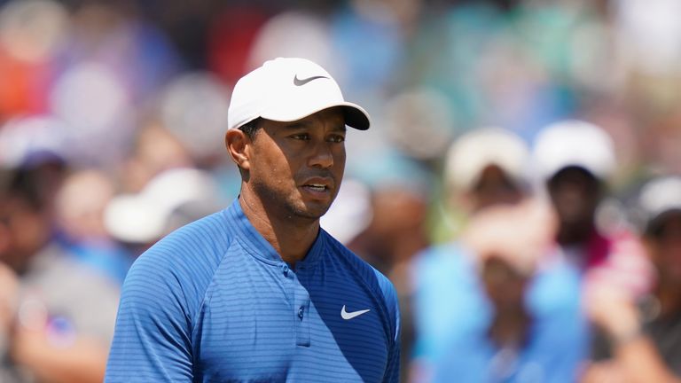 Tiger Woods carded his lowest third round total at a major since 2006 