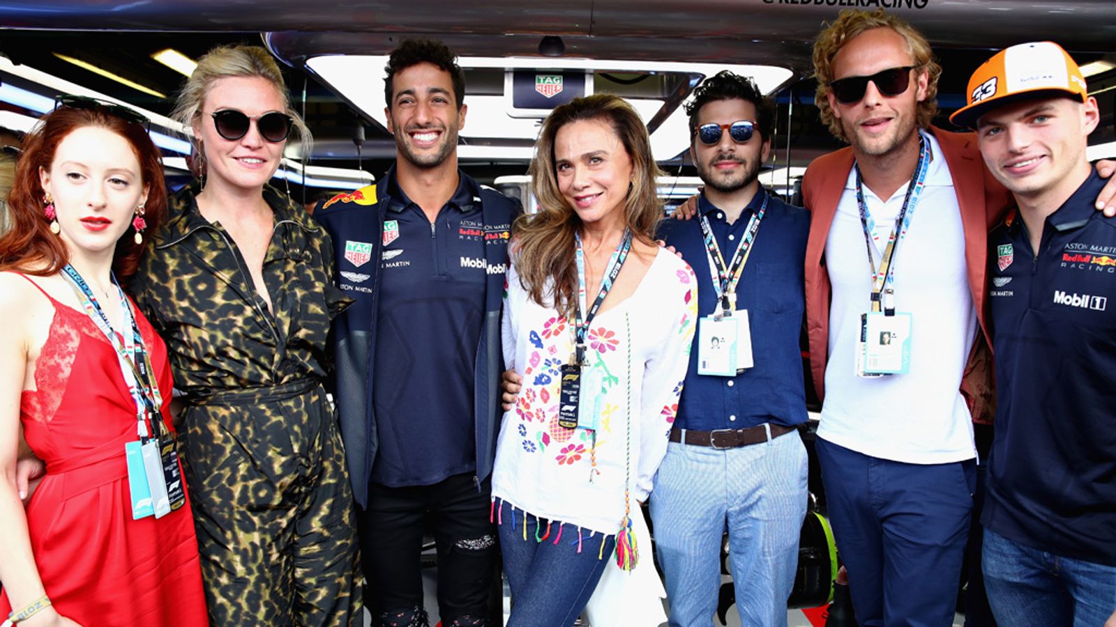 The cast of Riviera star on the Italian GP grid F1 News