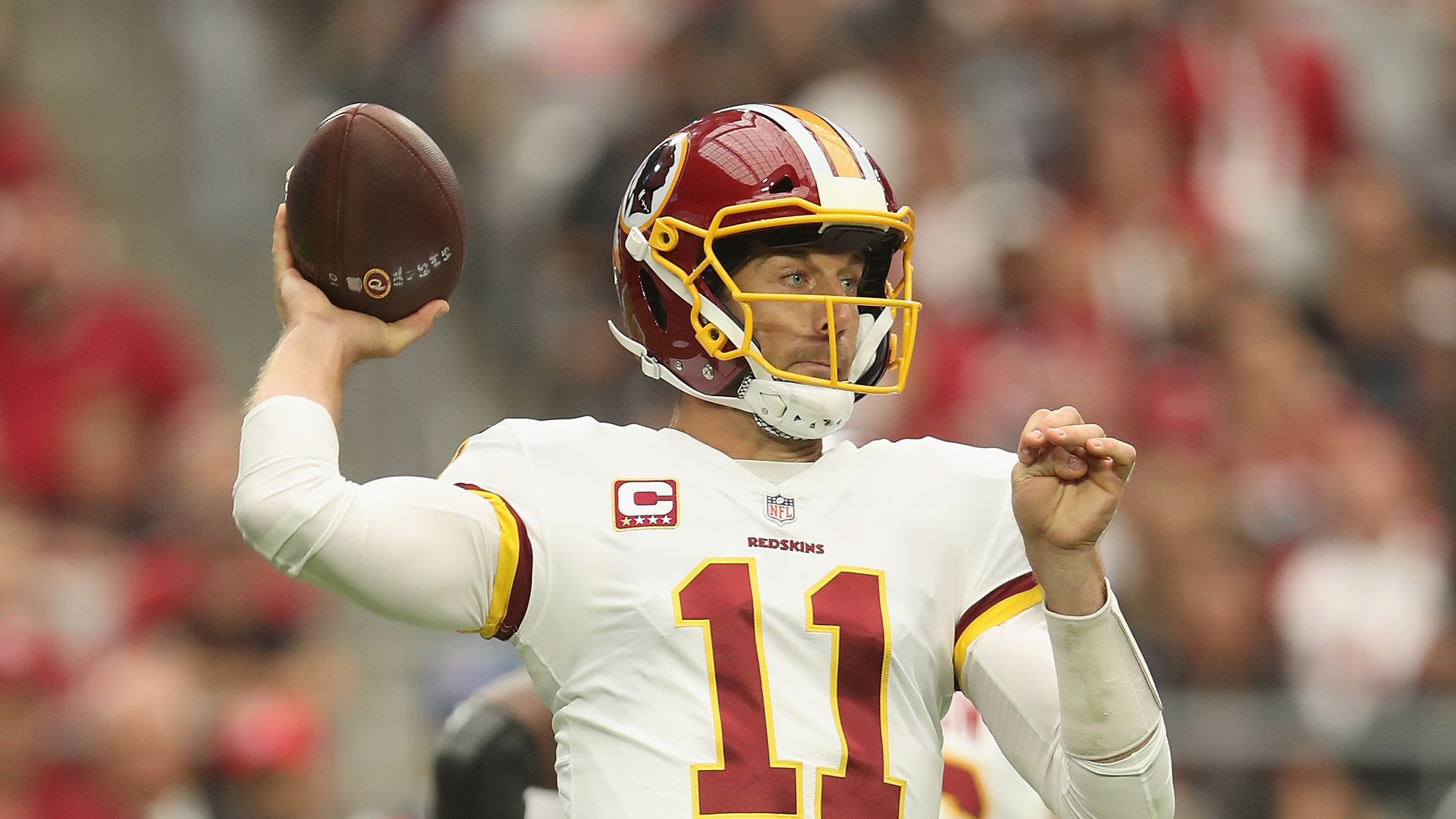 Washington Redskins' Alex Smith suffers broken leg in loss to