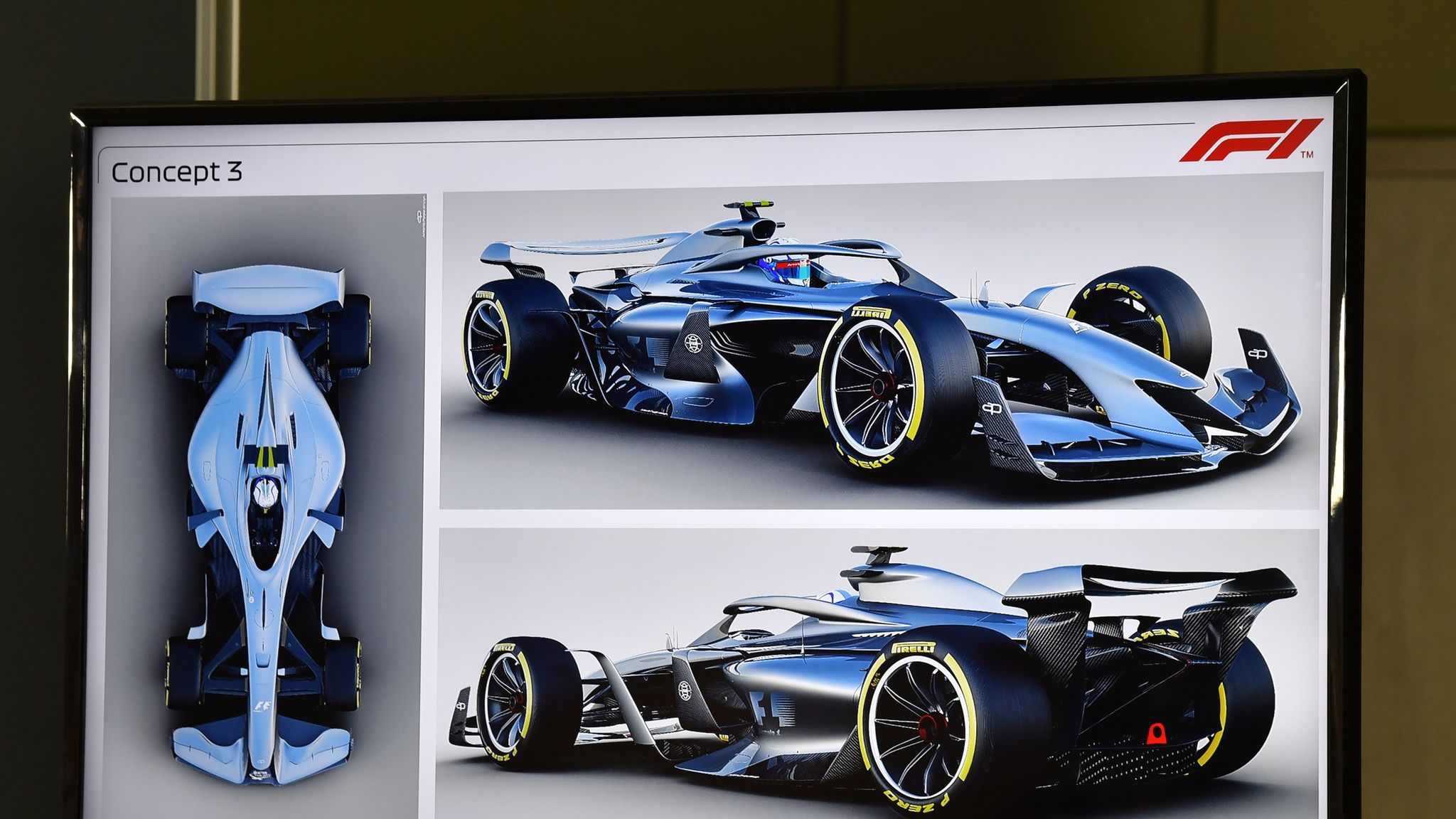 F1 reveals 2021 concept cars with aim to improve racing F1 News
