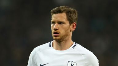 Jan Vertonghen could return from injury against Chelsea