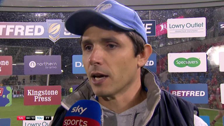 Watch Sylvain Houles' post-match reaction