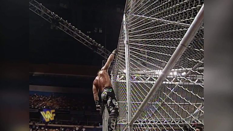 We've dug into the Sky Sports archives to go all the way back to 1997 and the first ever Hell In A Cell match