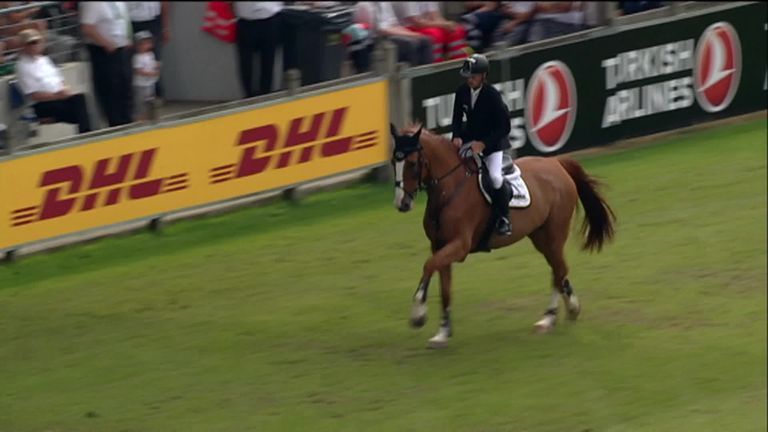 Ehning's winning round at Aachen