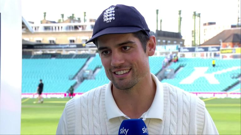 Cook told Sky Sports 'you couldn't have scripted' him getting a century in his final England innings