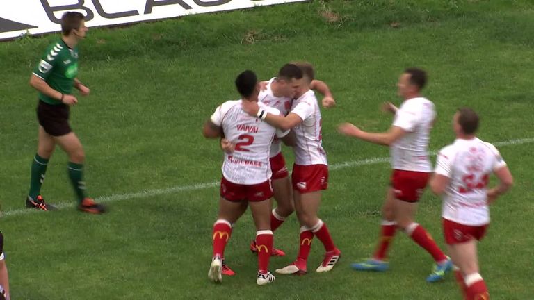 Watch highlights of Hull KR's win over Widnes on Sunday afternoon