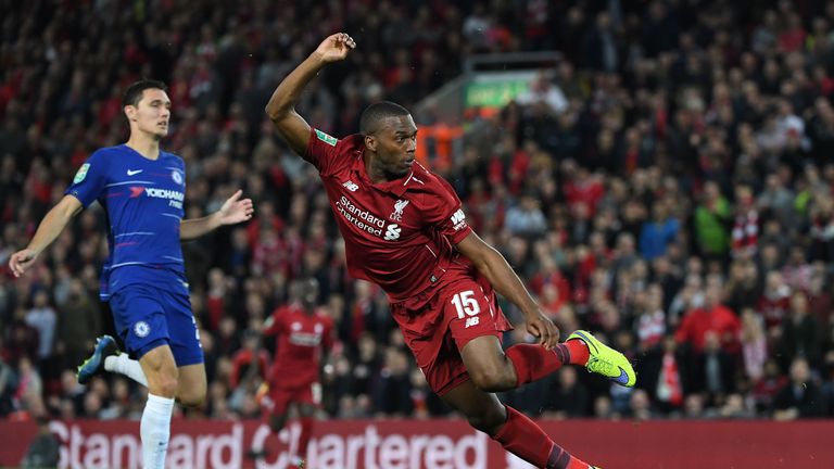 Sturridge earlier missed a gilt-edged chance to open the scoring