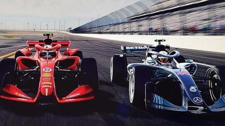 F1 reveals 2021 car concepts and the sport's future look