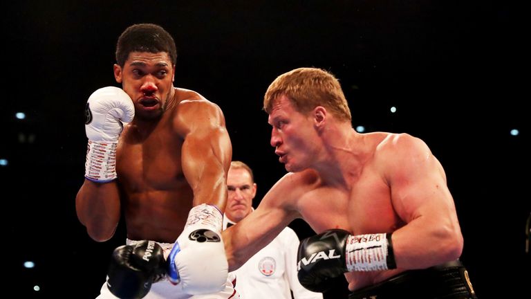 Povetkin's early aggression troubled Anthony Joshua at Wembley