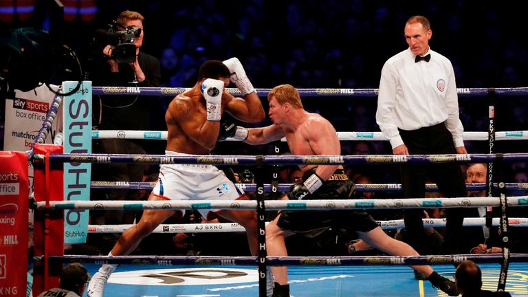 Povetkin solo ha perdido contra Joshua y Klitschko.