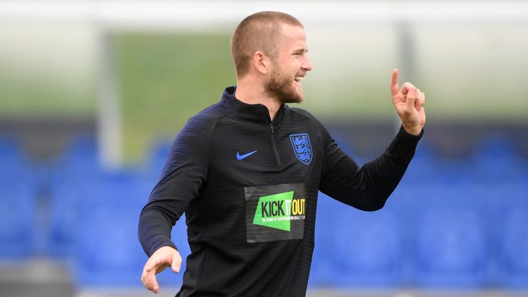 Eric Dier is expected to skipper England in the first-ever Kick It Out International