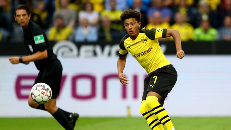 Image result for jadon sancho dortmund