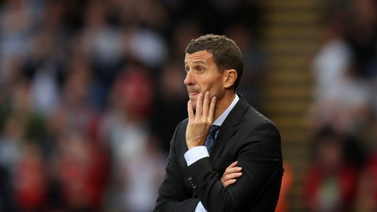   Javi Gracia believes Manchester United was better in opening 45 minutes 