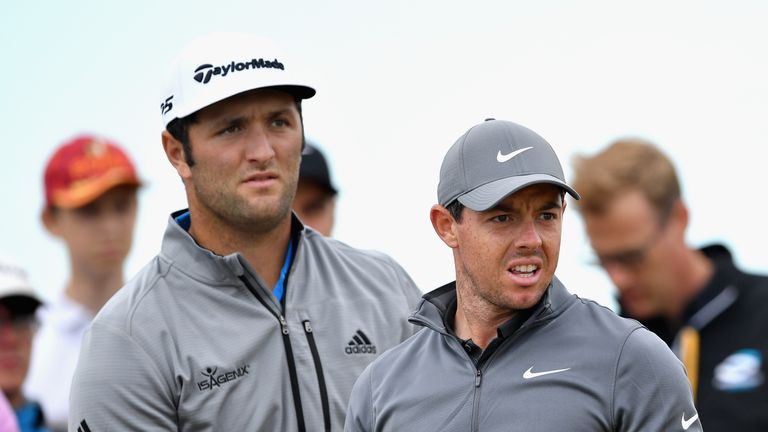 McIlroy says he has been impressed by European team-mate Jon Rahm's desire to succeed on his Ryder Cup debut