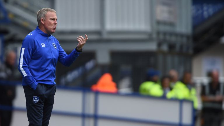 Portsmouth boss Kenny Jackett