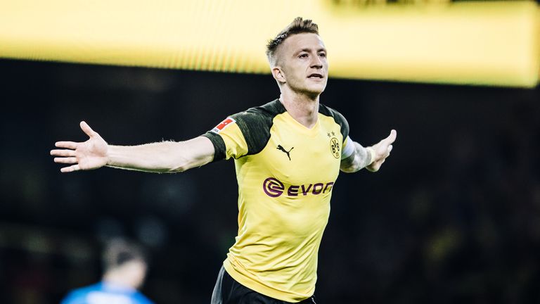 Marco Reus will miss the game with a thigh injury