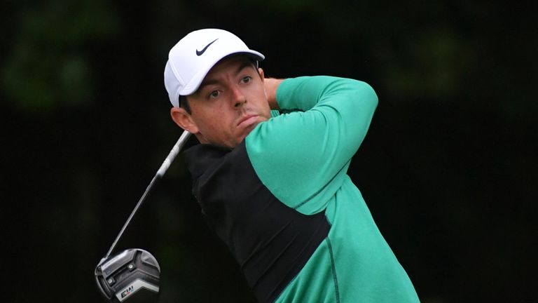 Rory McIlroy kept a bogey off his card but managed only two birdies