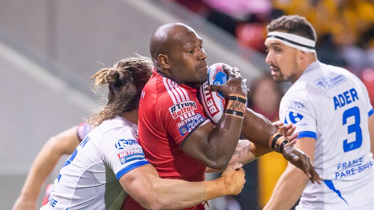 Watch highlights of Salford's 44-10 victory over Toulouse