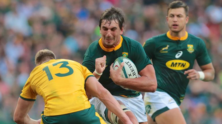 Highlights of the round 5 Rugby Championship clash between South Africa and Australia.