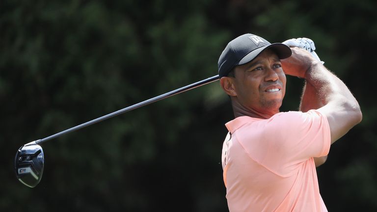 Woods benefited from a successful return after a back operation