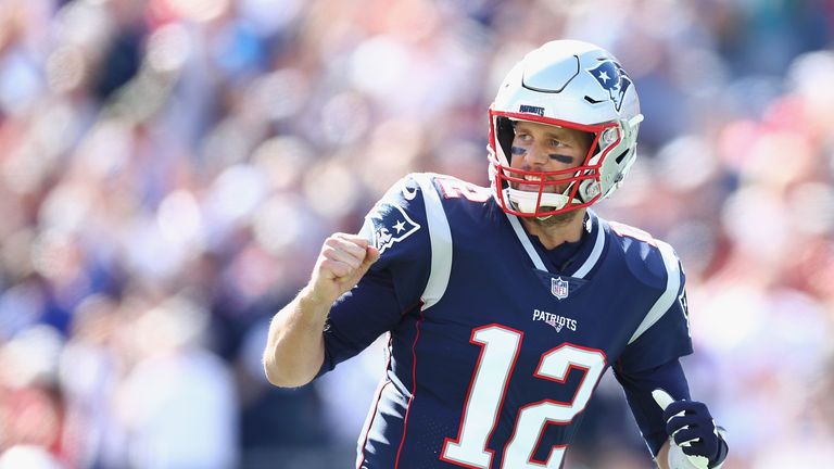 Tom Brady and the Patriots are heavy favourites to beat the Bills on Monday night