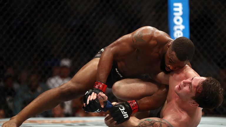 Tyron Woodley was dominant against Darren Till