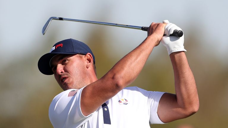 Brooks Koepka registered 1.5 points from his four matches during the 2018 contest